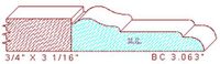 Base Cap 3-1/16" Base Cap 3-1/16"