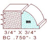 Base Cap 3/4" - 3 Base Cap 3/4" - 3