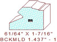 Brickmould 1-7/16" - 1 Brickmould 1-7/16" - 1
