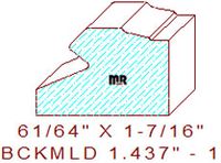 Brickmould 1-7/16" - 1