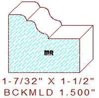 Brickmould 1-1/2" Brickmould 1-1/2"