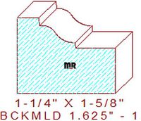 Brickmould 1-5/8" - 1 Brickmould 1-5/8" - 1