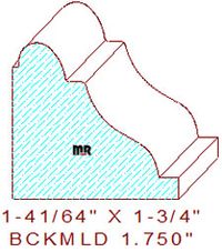 Brickmould 1-3/4" Brickmould 1-3/4"