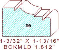 Brickmould 1-13/16" Brickmould 1-13/16"