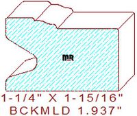 Brickmould 1-15/16" Brickmould 1-15/16"