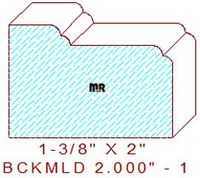 Brickmould 2" - 1