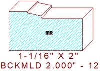 Brickmould 2" - 12