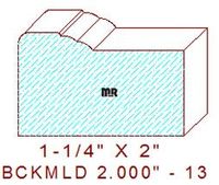 Brickmould 2" - 13 Brickmould 2" - 13