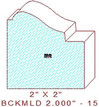 Brickmould 2" - 15 Brickmould 2" - 15