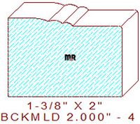 Brick Mould 2" - 4 Brick Mould 2" - 4