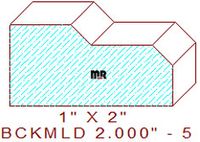 Brickmould 2" - 5