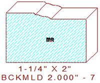 Brickmould 2" - 7