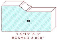 Brickmould 3"