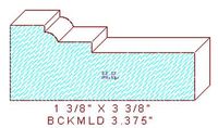 Brickmould 3-3/8"