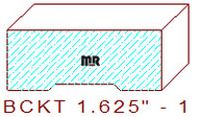 Backout/Relief Cut 1-5/8" - 1 Backout/Relief Cut 1-5/8" - 1