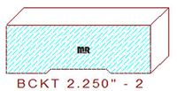 Backout/Relief Cut 2-1/4" - 2 Backout/Relief Cut 2-1/4" - 2