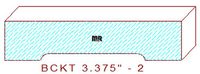 Backout/Relief Cut 3-3/8" - 2 Backout/Relief Cut 3-3/8" - 2
