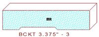 Backout/Relief Cut 3-3/8" - 3 Backout/Relief Cut 3-3/8" - 3