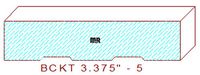 Backout/Relief Cut 3-3/8" - 5