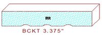 Back Out/Relief Cut 3-3/8" Back Out/Relief Cut 3-3/8"