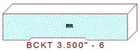 Backout/Relief Cut 3-1/2" - 6