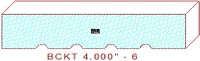 Backout/Relief Cut 4" - 6 Backout/Relief Cut 4" - 6