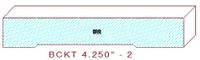Backout/Relief Cut 4-1/4" - 2 Backout/Relief Cut 4-1/4" - 2