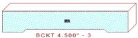 Backout/Relief Cut 4-1/2" - 3 Backout/Relief Cut 4-1/2" - 3