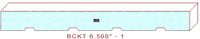 Backout/Relief Cut 6-1/2" - 1 Backout/Relief Cut 6-1/2" - 1