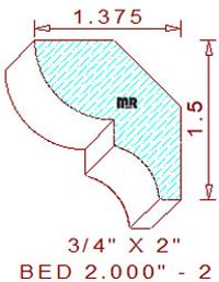 Bed Mould 2" - 2