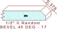 45 Degree Single Chamfer - 17 45 Degree Single Chamfer - 17