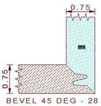 45 Degree Lock Miter Joint - 28