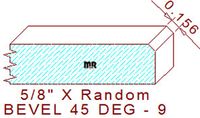 45 Degree Single Chamfer - 9 45 Degree Single Chamfer - 9
