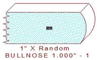 Bullnose 1" - 1 Bullnose 1" - 1