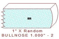 Bullnose 1" - 2 Bullnose 1" - 2