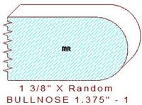 Bullnose 1-3/8" - 1 Bullnose 1-3/8" - 1