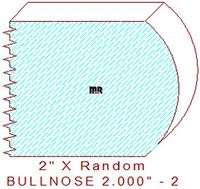 Bullnose 2" - 2 Bullnose 2" - 2