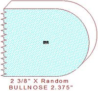 Bullnose 2-3/8" Bullnose 2-3/8"