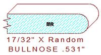 Bullnose 17/32" Bullnose 17/32"