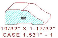 Door/Window Casing 1-17/32" - 1 Door/Window Casing 1-17/32" - 1