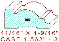 Door/Window Casing 1-9/16" - 3