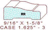 Door/Window Casing 1-5/8" - 3 Door/Window Casing 1-5/8" - 3