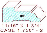 Door/Window Casing 1-3/4" - 2