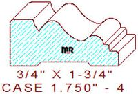 Door/Window Casing 1-3/4" - 4