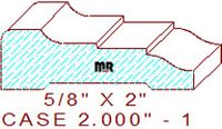 Door/Window Casing 2" - 1 Door/Window Casing 2" - 1