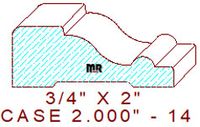 Door/Window Casing 2" - 14 Door/Window Casing 2" - 14