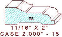 Door/Window Casing 2" - 15 Door/Window Casing 2" - 15