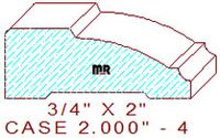 Door/Window Casing 2" - 4