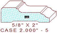 Door/Window Casing 2" - 5 Door/Window Casing 2" - 5