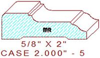 Door/Window Casing 2" - 5